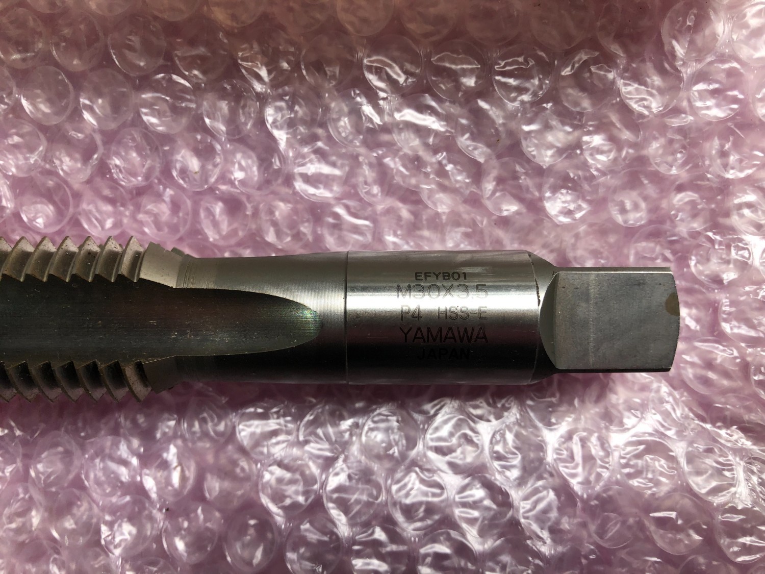 中古タップ 【タップ】M30x3.5 P4 HSS-E ヤマワ/Yamawa