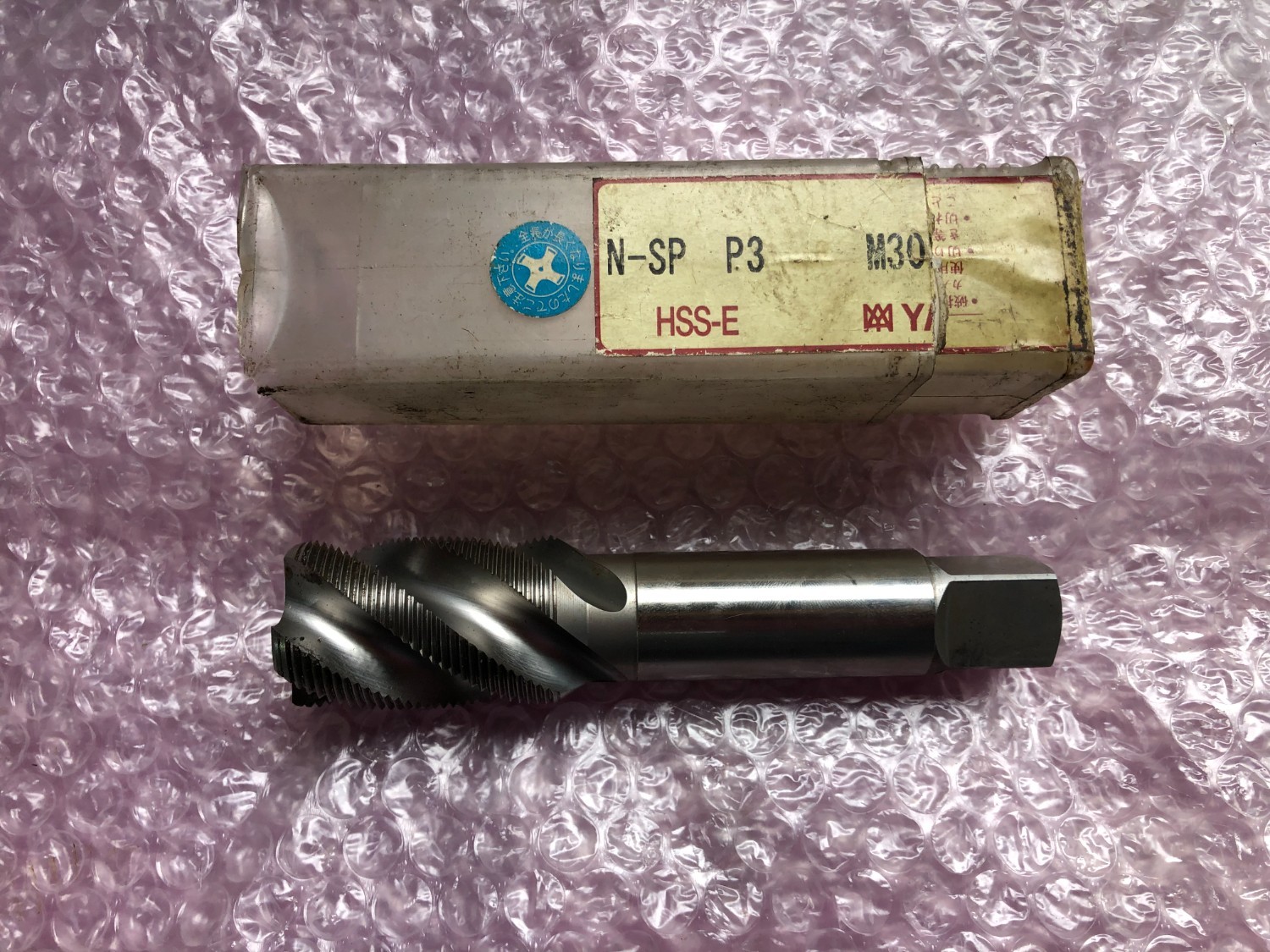 中古タップ 【タップ】M30x1.5 P3 HSS-E ヤマワ/Yamawa
