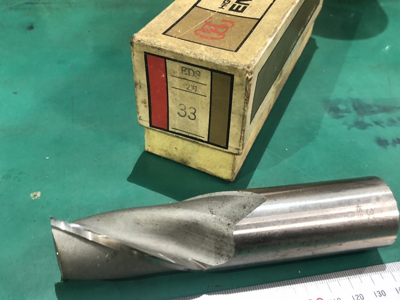 中古エンドミル(スクエア) 【2枚刃/スクエア/エンドミル】EDSφ33 OSG/オーエスジー