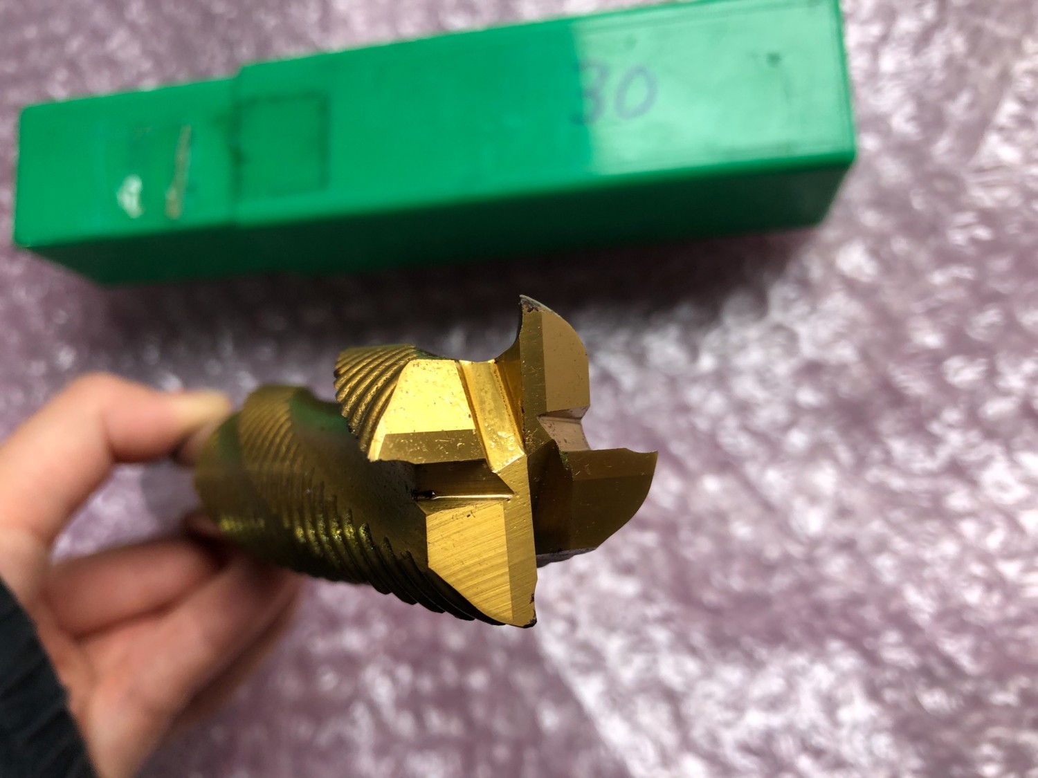 中古エンドミル(スクエア) 【4枚刃エンドミル】φ30 Hss-Co 日立ツール/HITACHI 