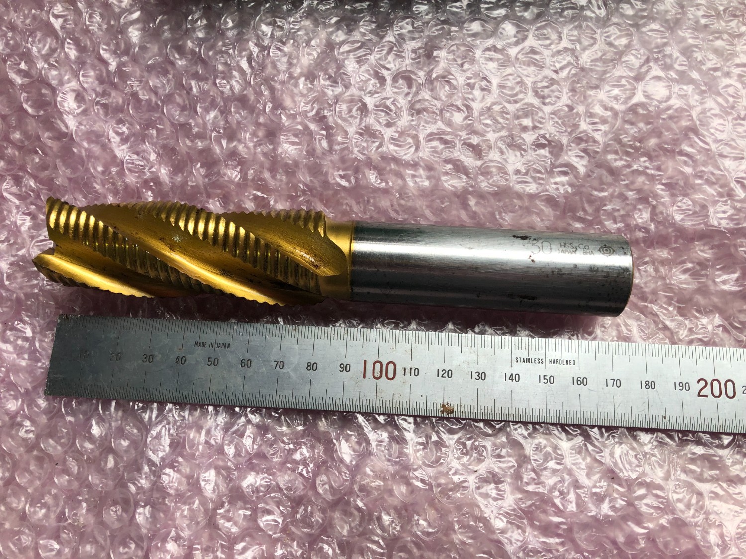 中古エンドミル(スクエア) 【4枚刃エンドミル】φ30 Hss-Co 日立ツール/HITACHI 