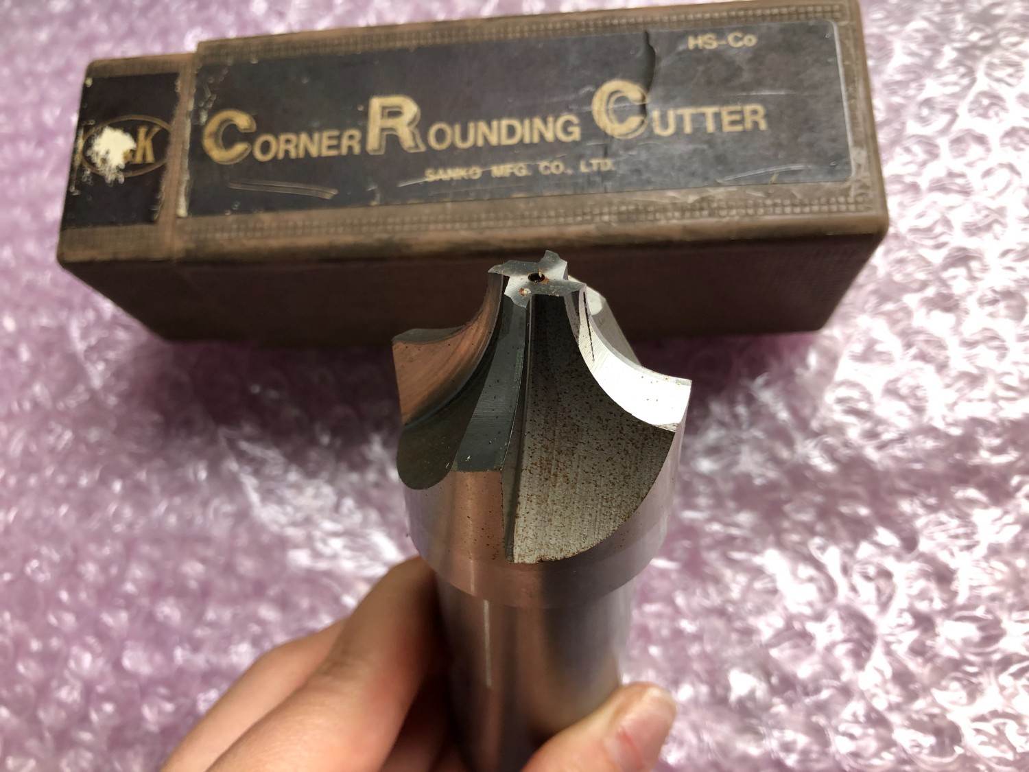 中古その他ねじ切り・ネジ造形工具 【コーナーラウンジングカッター】R12.5 HS-Co 三興製作所/SANKO TOOL