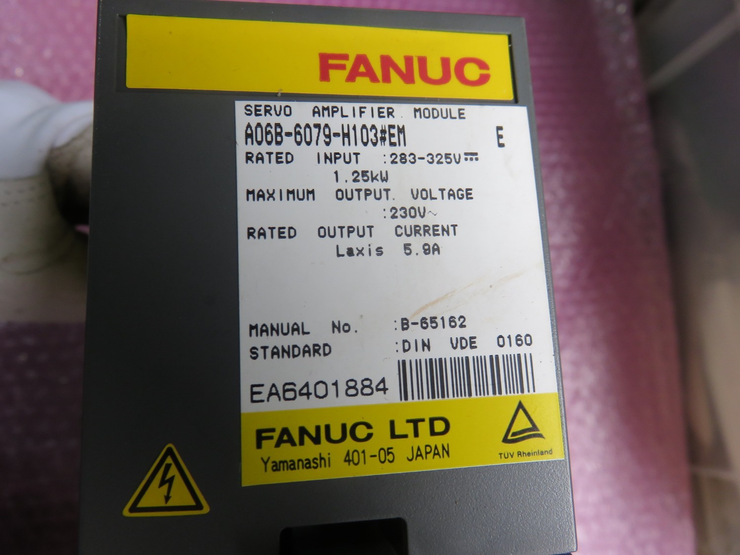 中古その他 【サーボアンプ】A06B-6079-H103＃EM ファナック