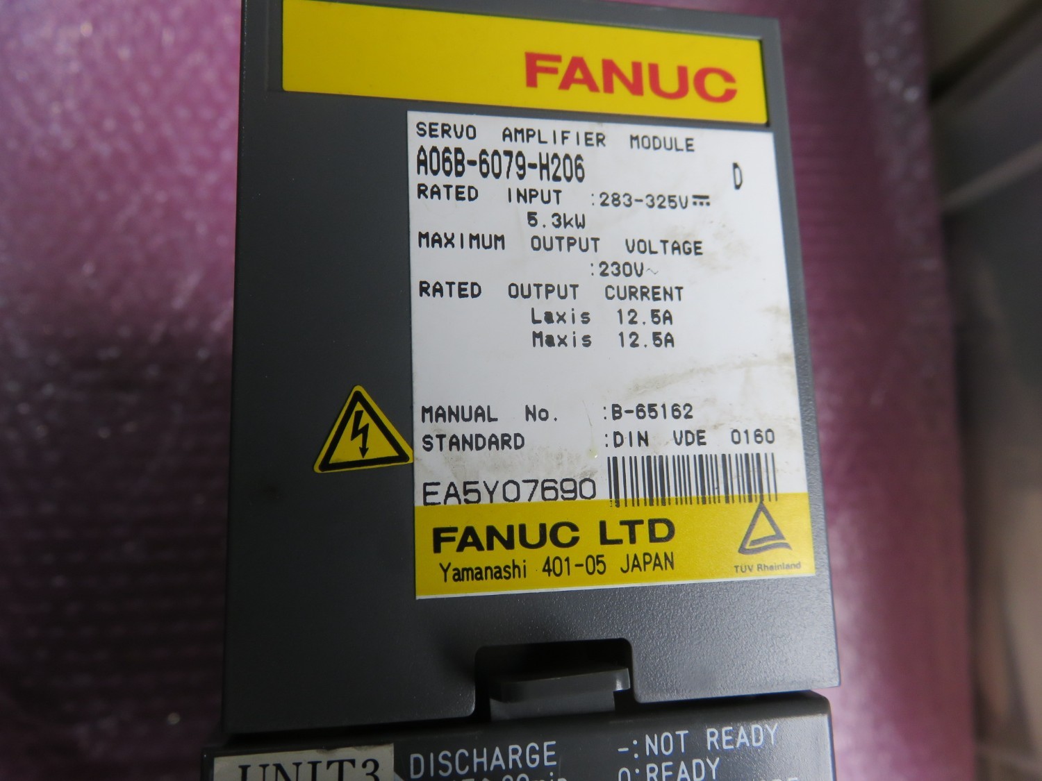 中古その他 【サーボアンプ】A06B-6079-H206 ファナック