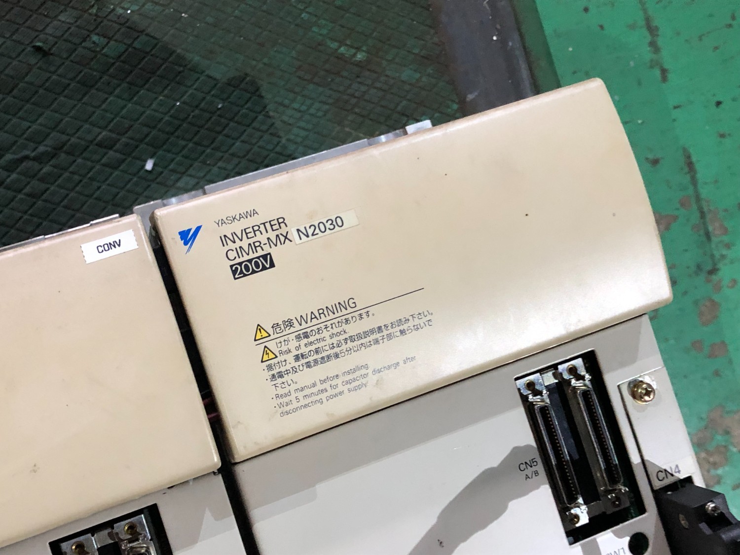 中古その他 【インバーター】CIMR-MRXN2037,N2030 安川電機/ YASKAWA ELECTRIC