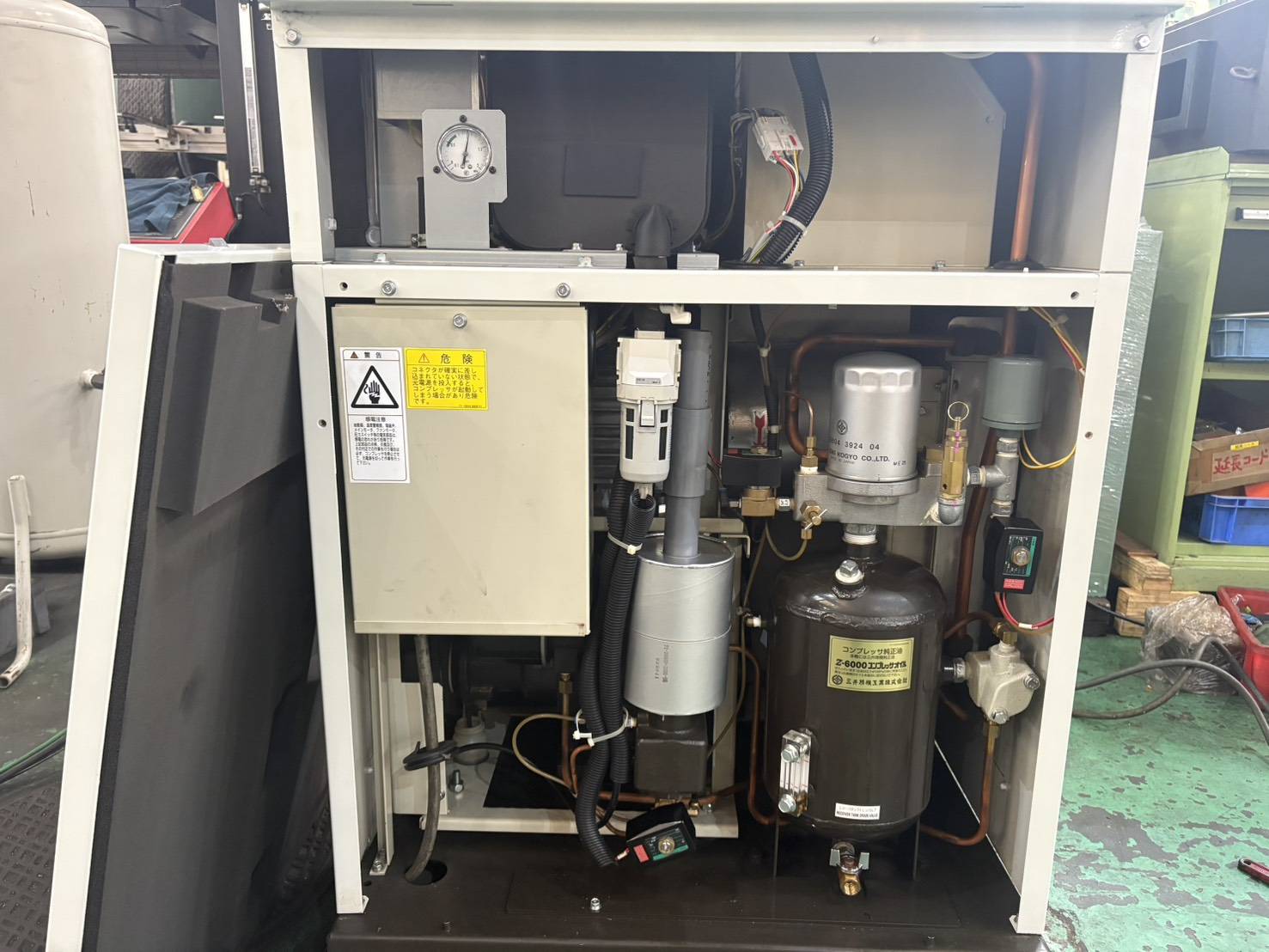 中古コンプレッサー ESCAL45A2-R 三井精機工業