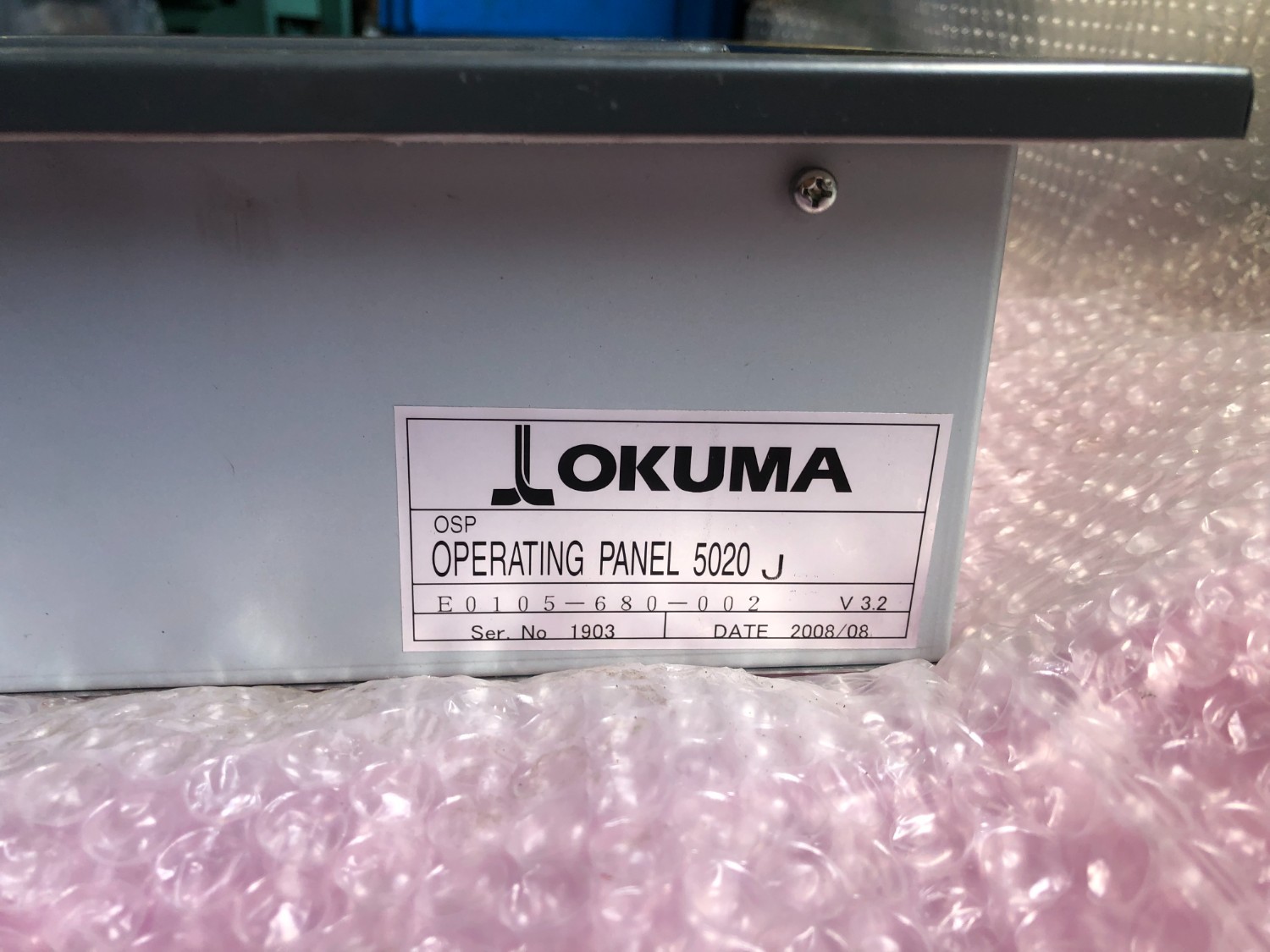 中古その他 【操作パネル】E0105-680-002 V3.2 オークマ/OKUMA