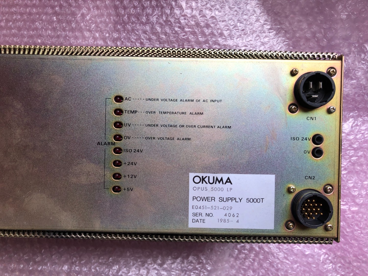 中古その他 【パワーサプライ】E0451-521-029 オークマ/OKUMA