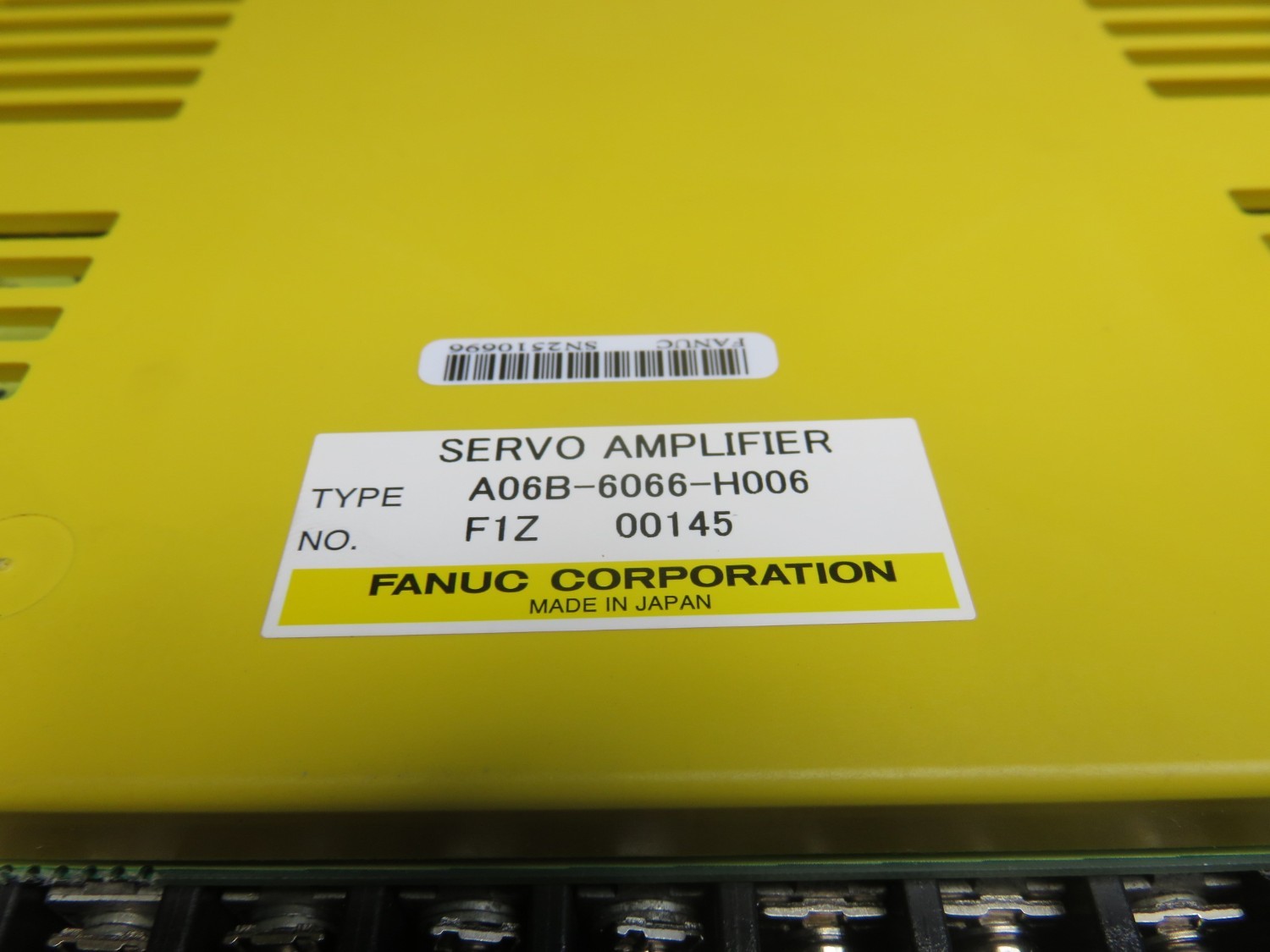 中古その他 【サーボアンプ】A06B-6066-H006 ファナック