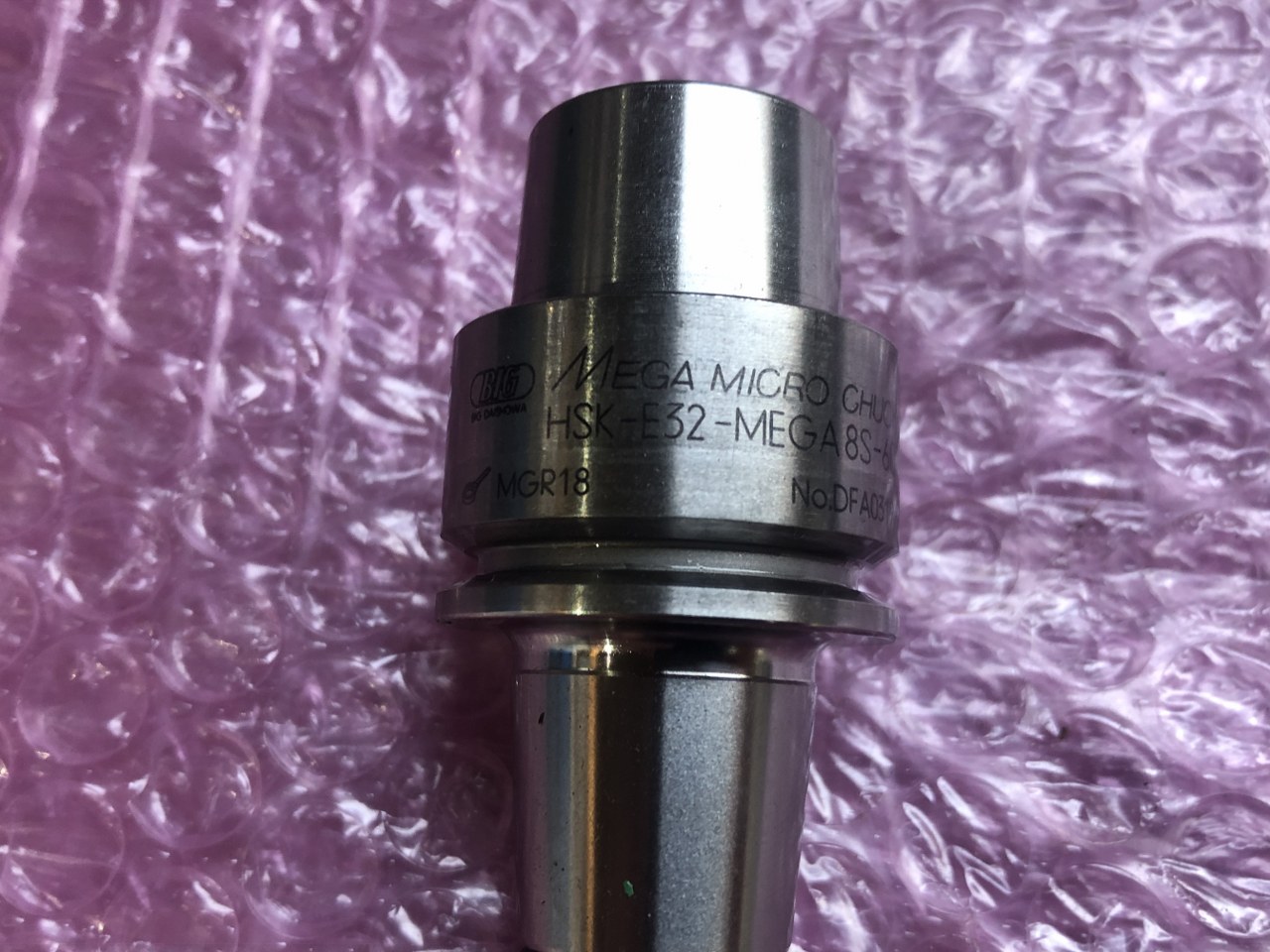 中古その他チャック・関連品等 【メガマイクロチャック】HSK-E32-MEGA8S-60T 大昭和精機 BIG
