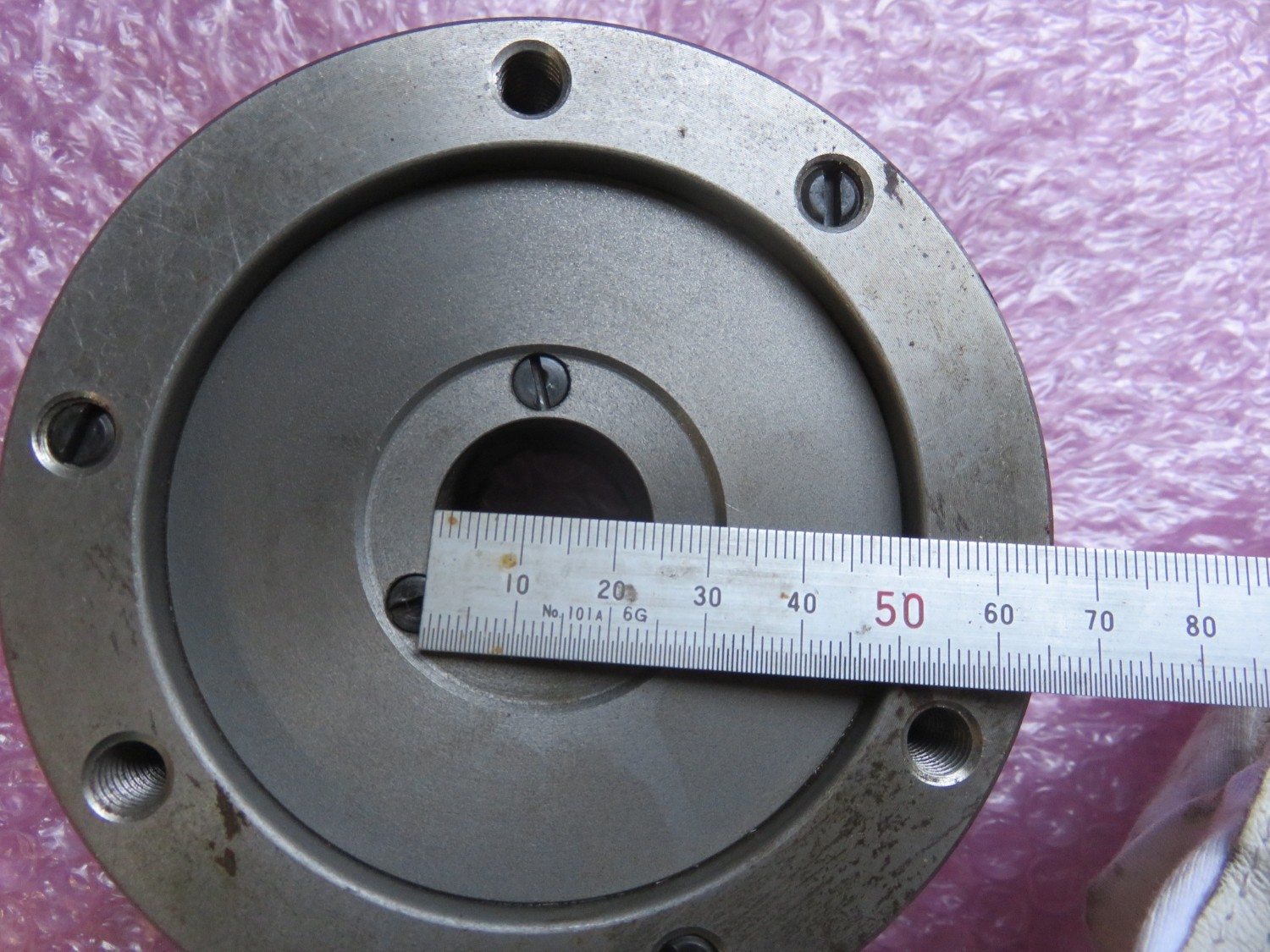 中古スクロールチャック 【3爪スクロールチャック】SC-4 北川