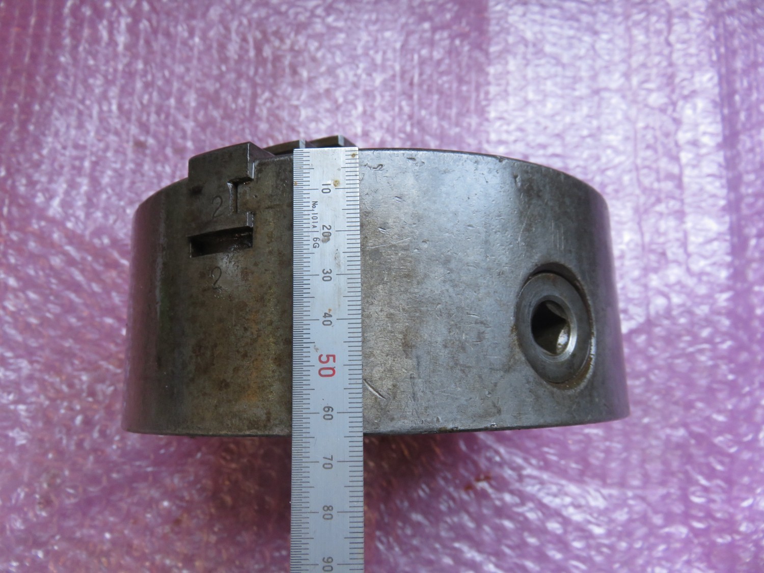 中古スクロールチャック 3爪スクロールチャック 北川精機