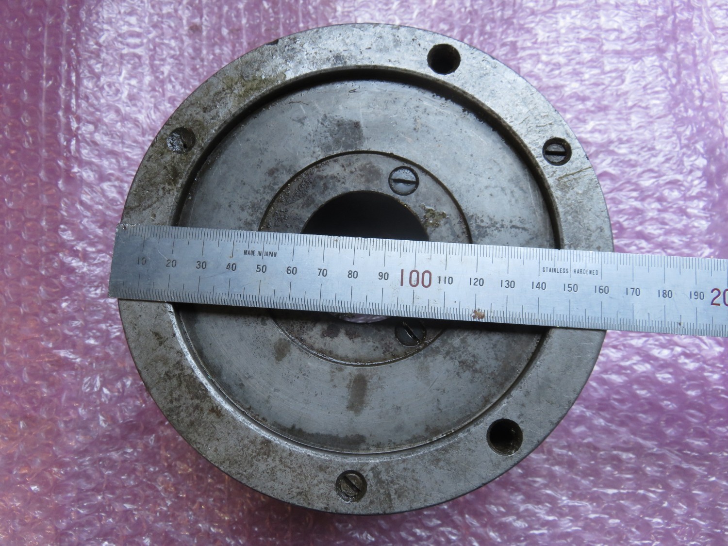 中古スクロールチャック 3爪スクロールチャック 北川精機