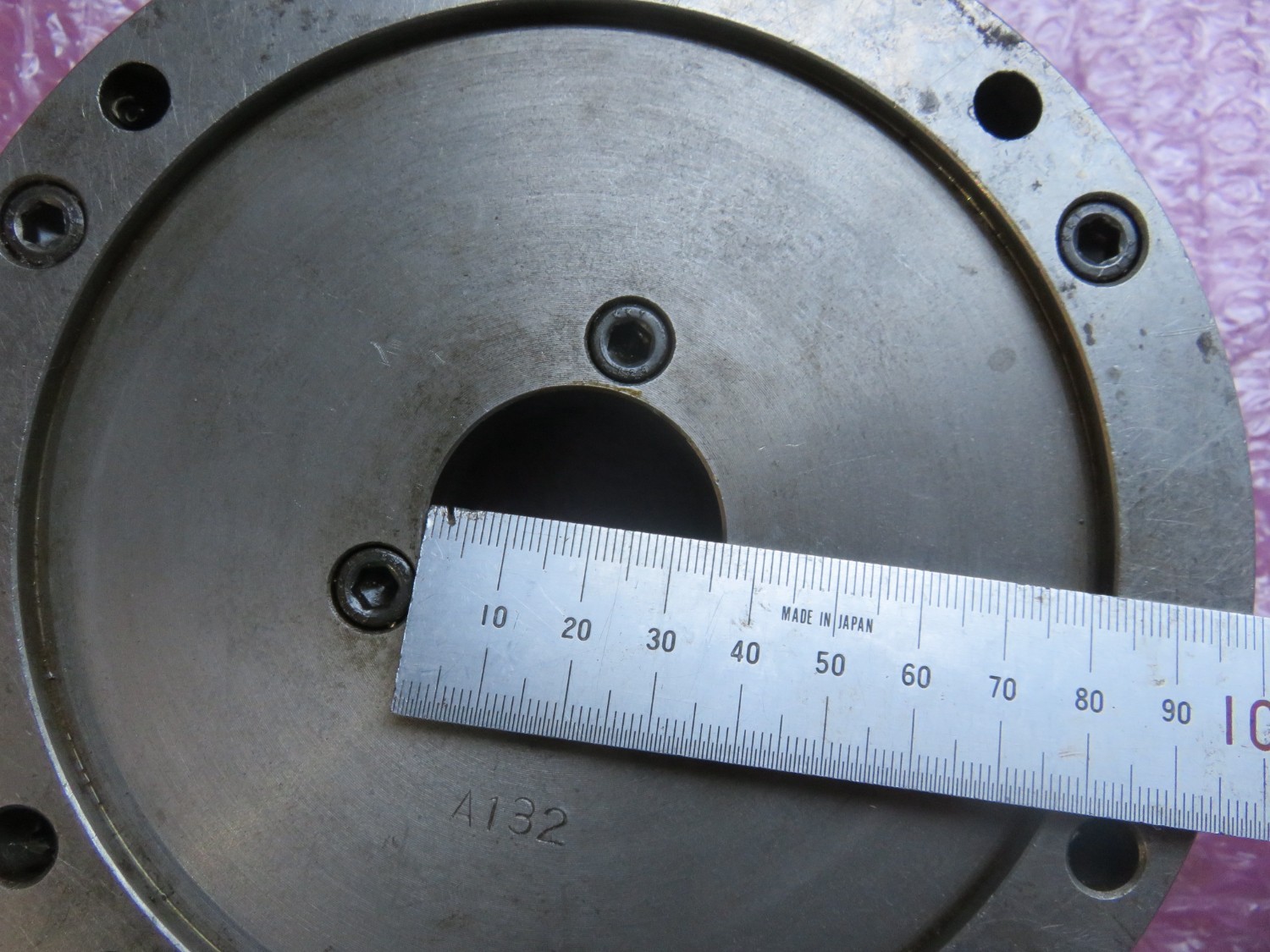 中古スクロールチャック 【3爪スクロールチャック】外径：165 大和工機 