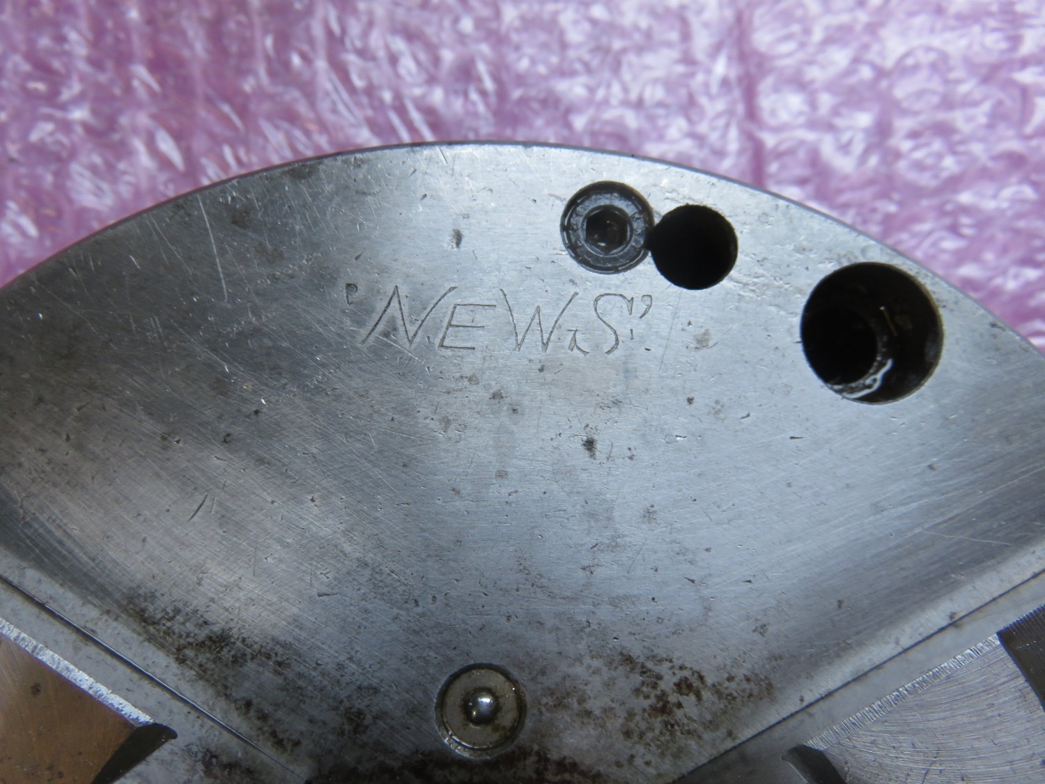 中古スクロールチャック 【3爪スクロールチャック】外径：165 大和工機 