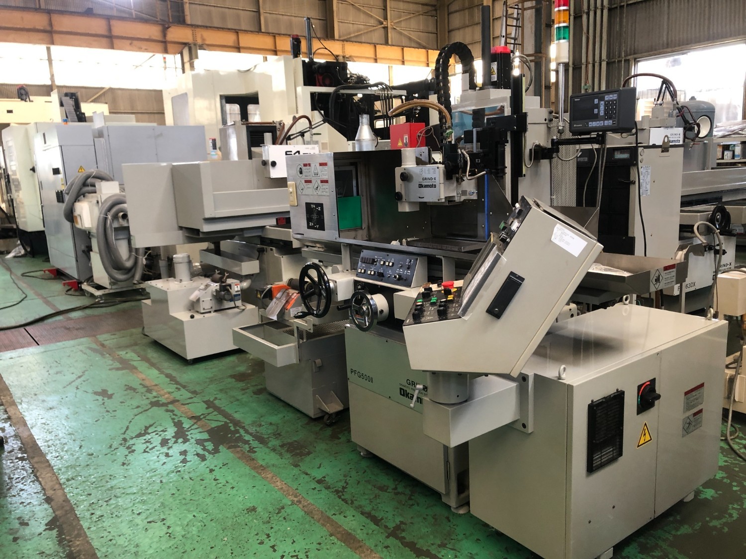 中古NC平面/成形研削盤 PFG-500DXNCSLⅡ 岡本工作機械製作所