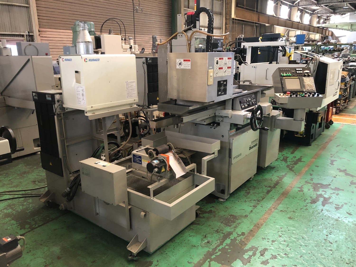 中古NC平面/成形研削盤 PFG-500DXNCSLⅡ 岡本工作機械製作所