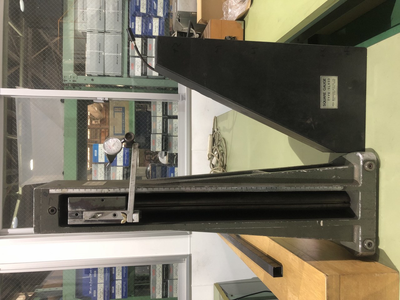 中古その他ゲージ 【スクエアゲージ+石】SL450 武蔵野精機 MSK