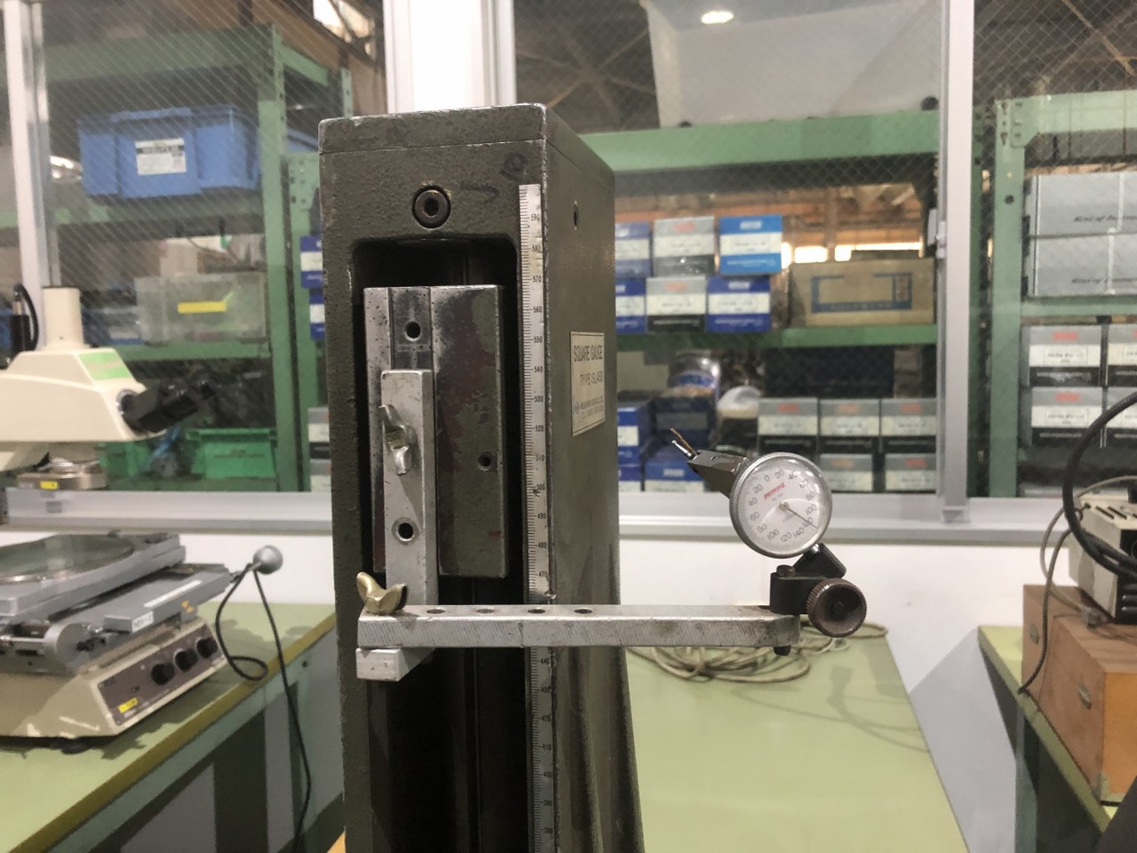 中古その他ゲージ 【スクエアゲージ+石】SL450 武蔵野精機 MSK