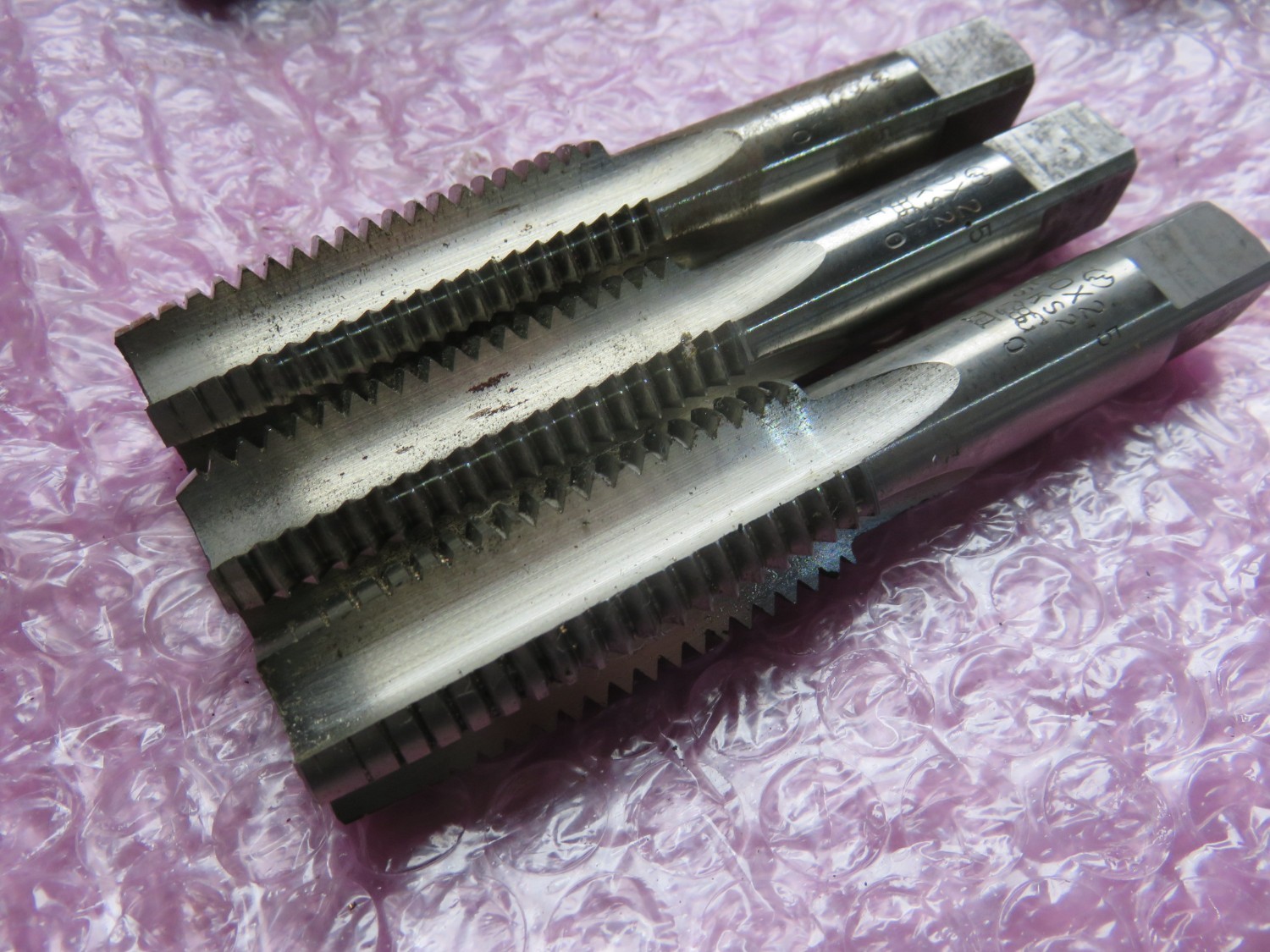 中古タップ 【ハンドタップ】M20x2.5,M16x2 オーエスジー