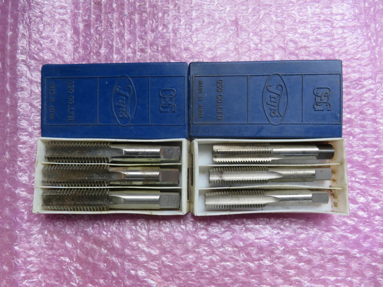 中古タップ 【ハンドタップ】M20x2.5,M16x2 オーエスジー