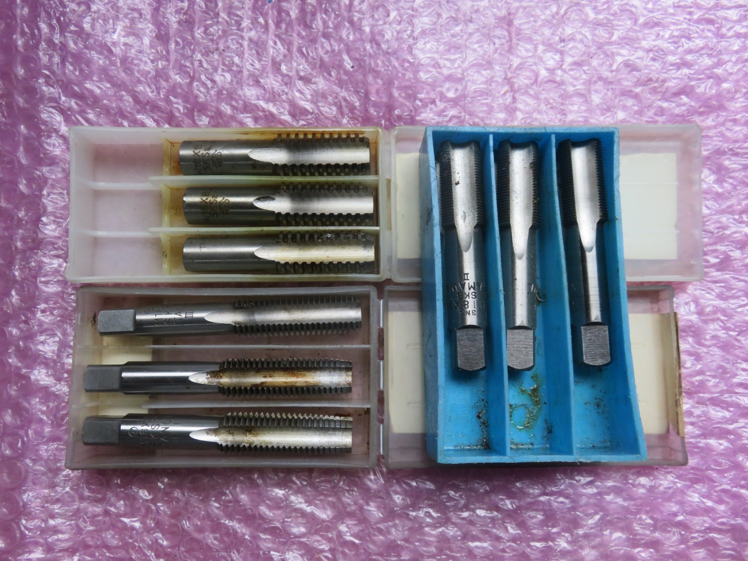 中古タップ 【ハンドタップ】M16x2,18x8,M18x1 様々なメーカーやサイズがあります。