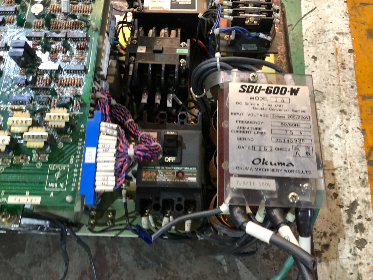 中古その他 【スピンドルドライブ】SDU-600-W オークマ/OKUMA