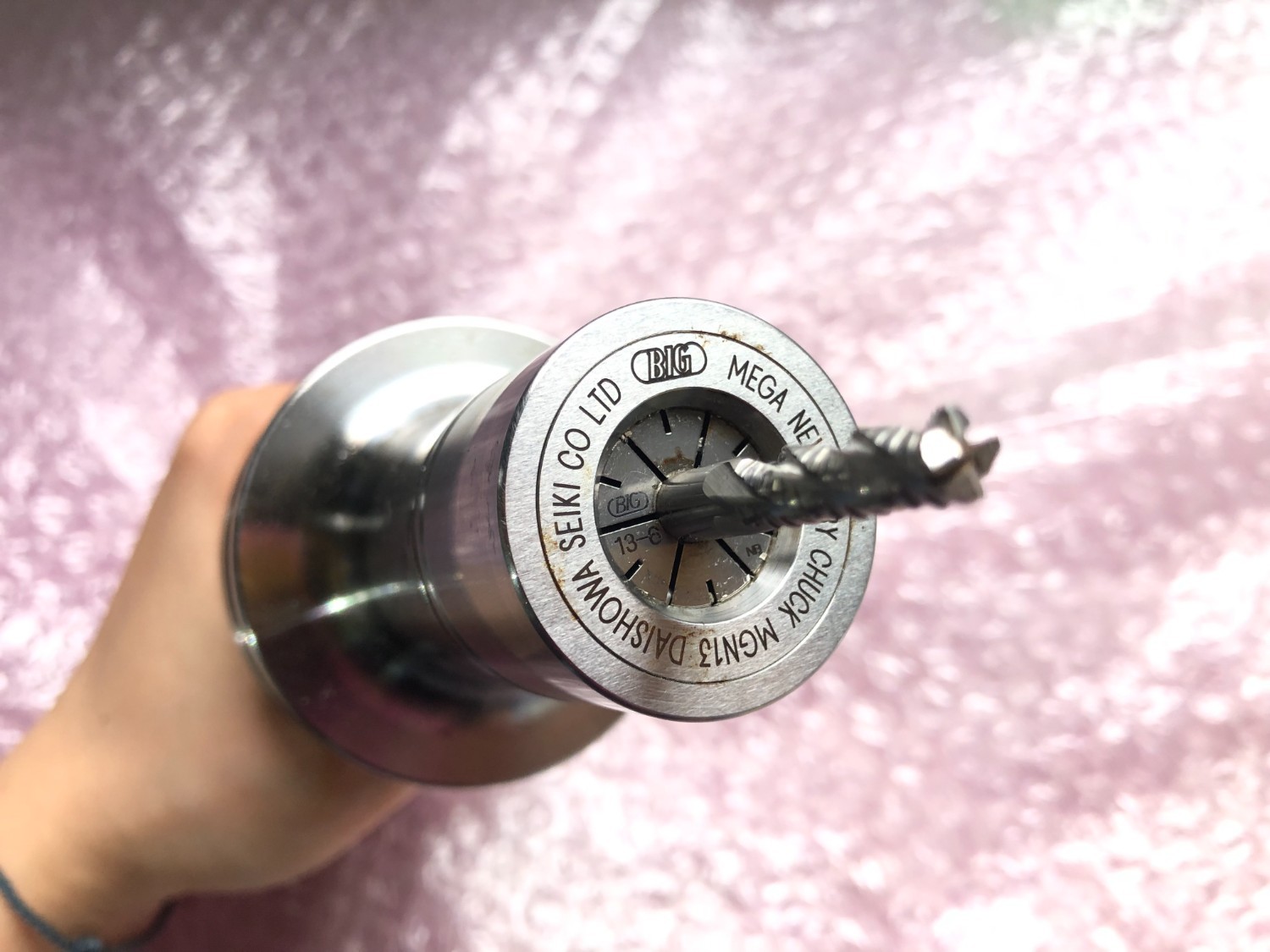 中古BBT40 【メガニューベビーチャック】BBT40-MEGA13N-90 BIG/ビッグ
