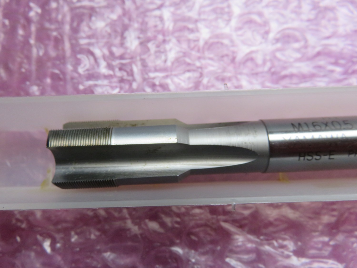 中古タップ 【ハンドタップ】M16x0.5 彌満和製作所 