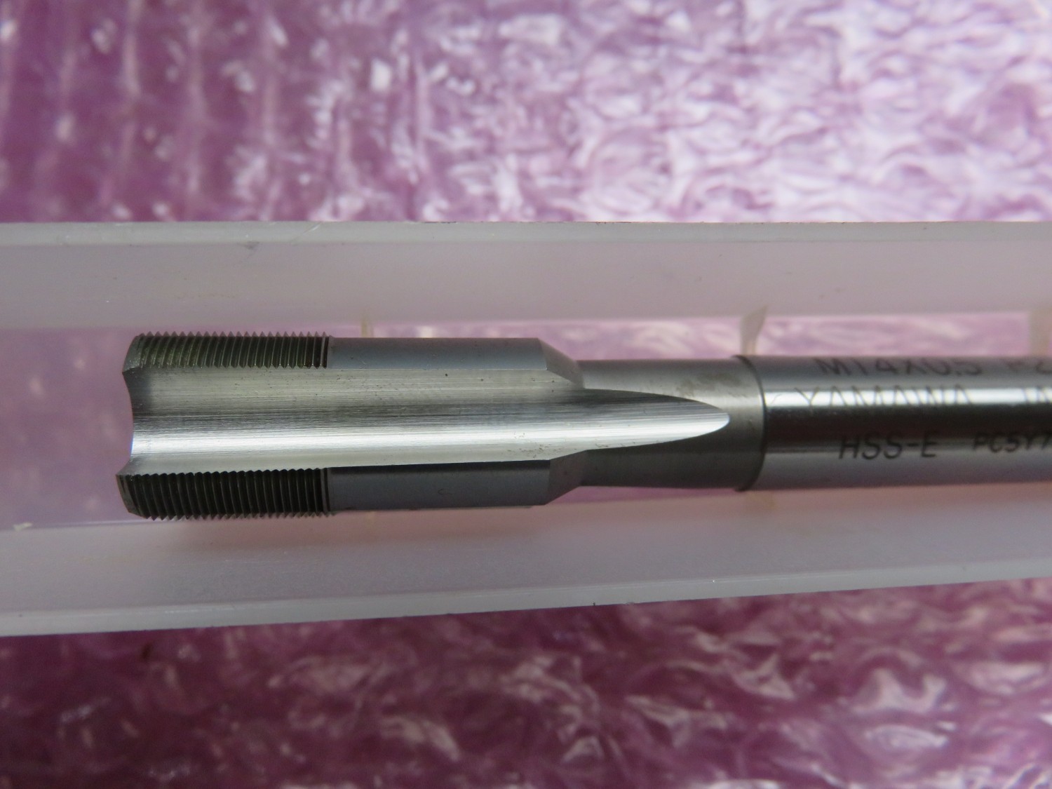 中古タップ 【ハンドタップ】M14x0.5 彌満和製作所