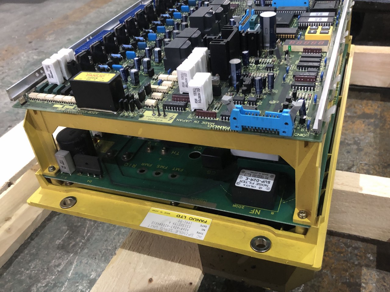 中古お買い得品・1山販売等 【ACスピンドルサーボアンプユニット】A06B-6063-H208＃H510 ファナック/FANUC