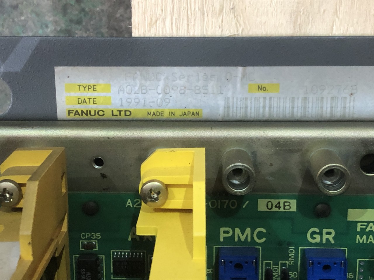 中古お買い得品・1山販売等 【システムコントローラー】A02B-0098-B511 ファナック/FANUC