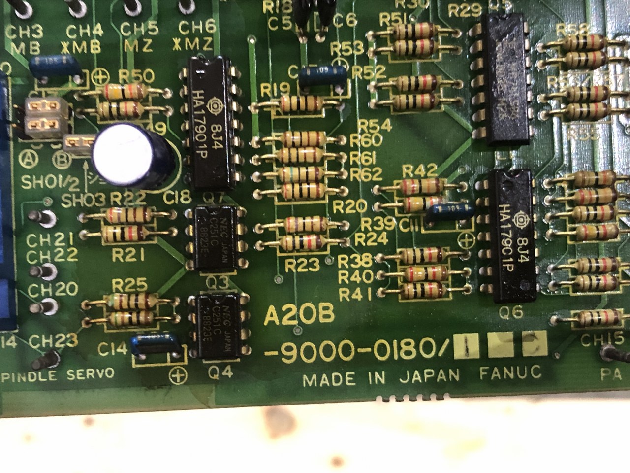 中古お買い得品・1山販売等 【変換基板（シグナルコンバータ基板）】A20B-9000-0180 ファナック/FANUC