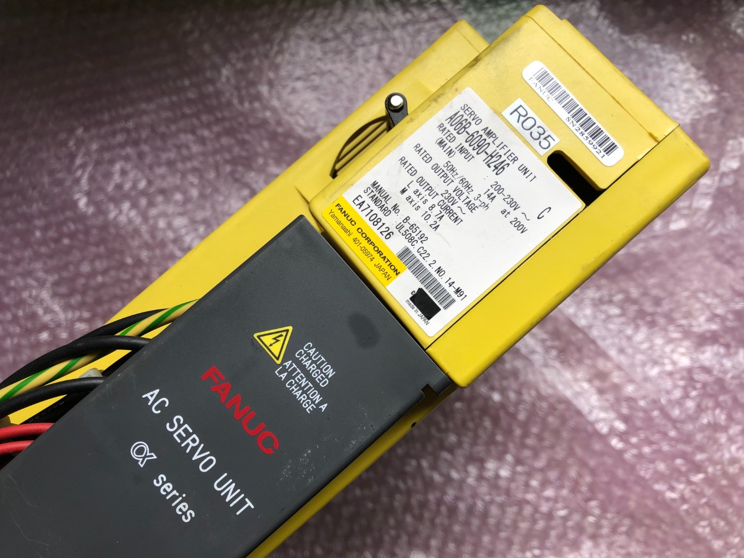 中古その他 【サーボドライブ】A06B-6090-H246 ファナック／FANUC