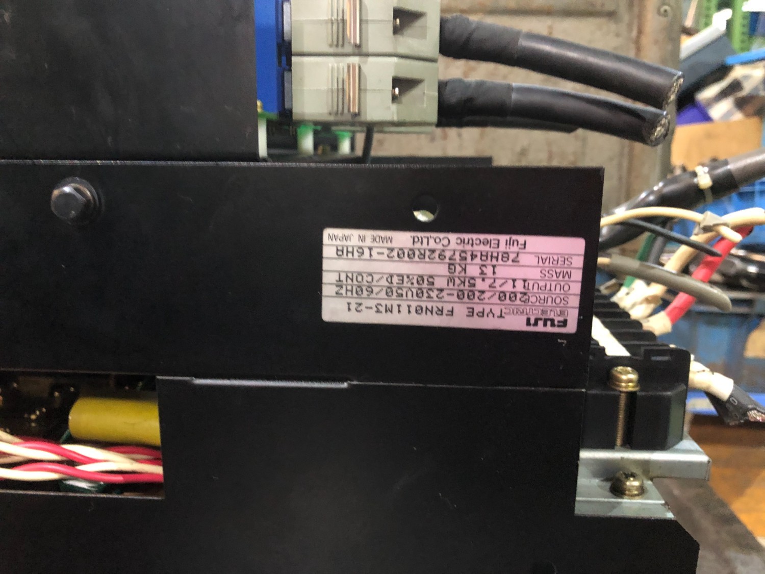 中古その他 【サーボドライブ】FRN011M3-21 富士電機/ FUJI ELECTIC