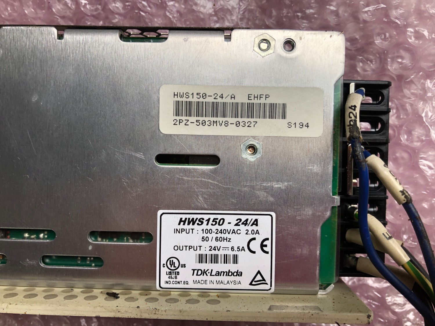 中古その他 【スイッチング電源】HWS150-24/A TDKラムダ