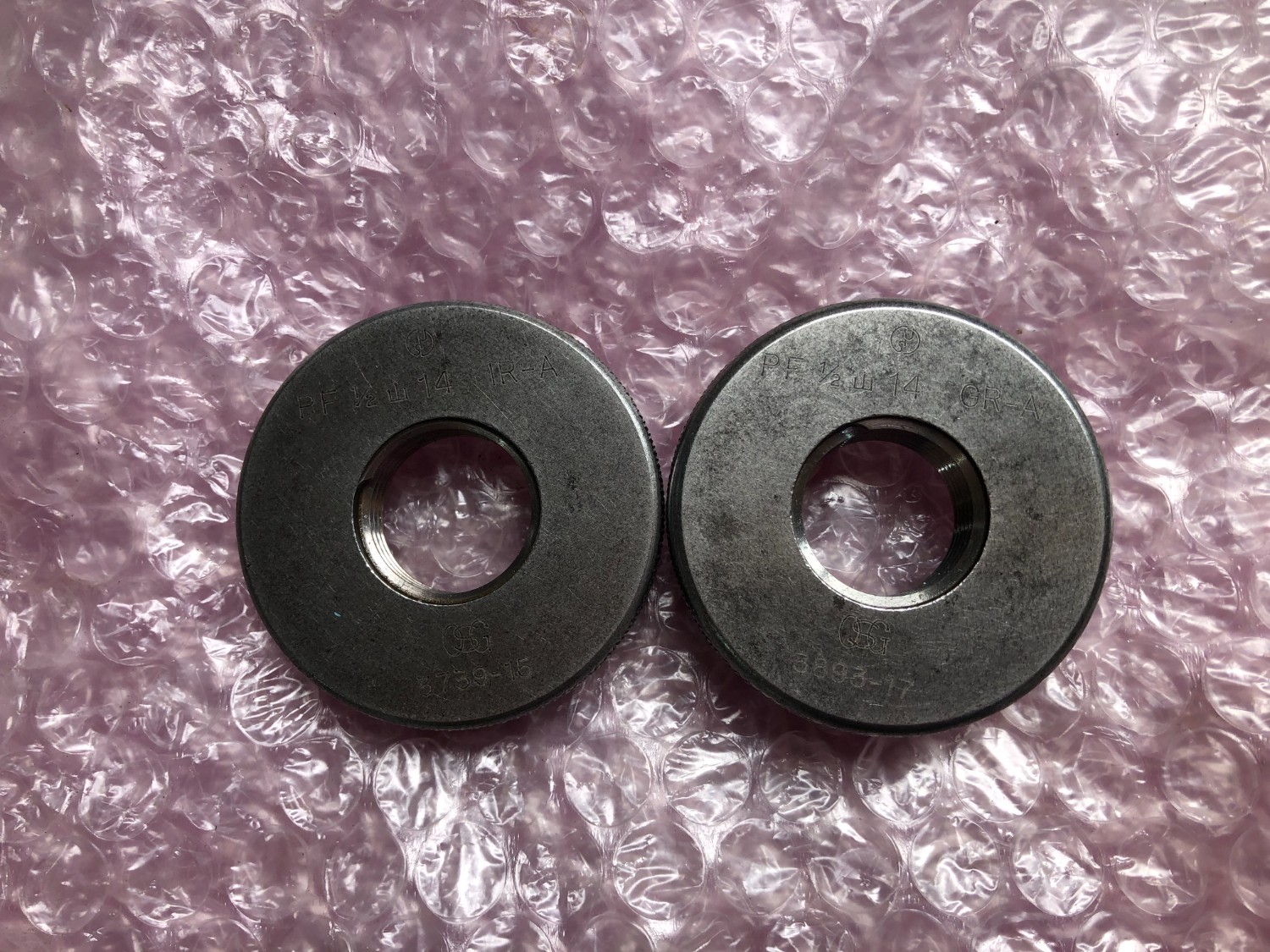 中古その他ゲージ 【ネジリングゲージ】PF 山 14 GR-A OSG/ オーエスジー