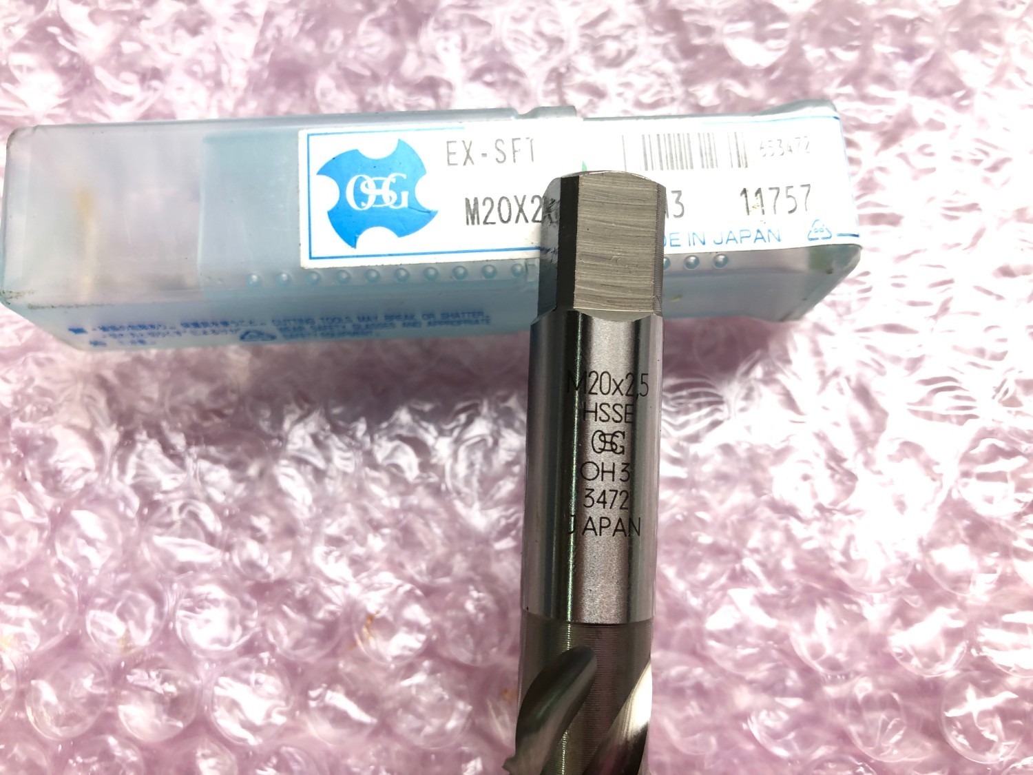 中古タップ 【スパイラルタップ】M20x2.5 HSSE OH3 OSG/ オーエスジー