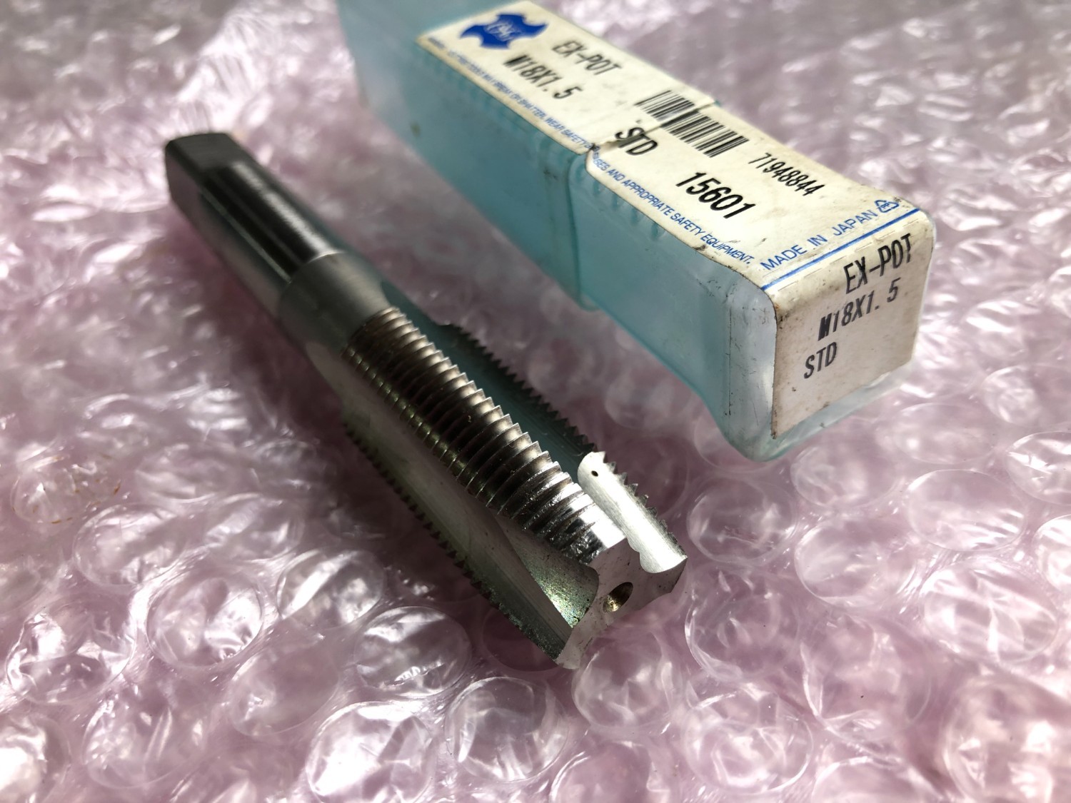 中古タップ 【ハンドタップ】M18x1.5 OH4 HSSE OSG/ オーエスジー