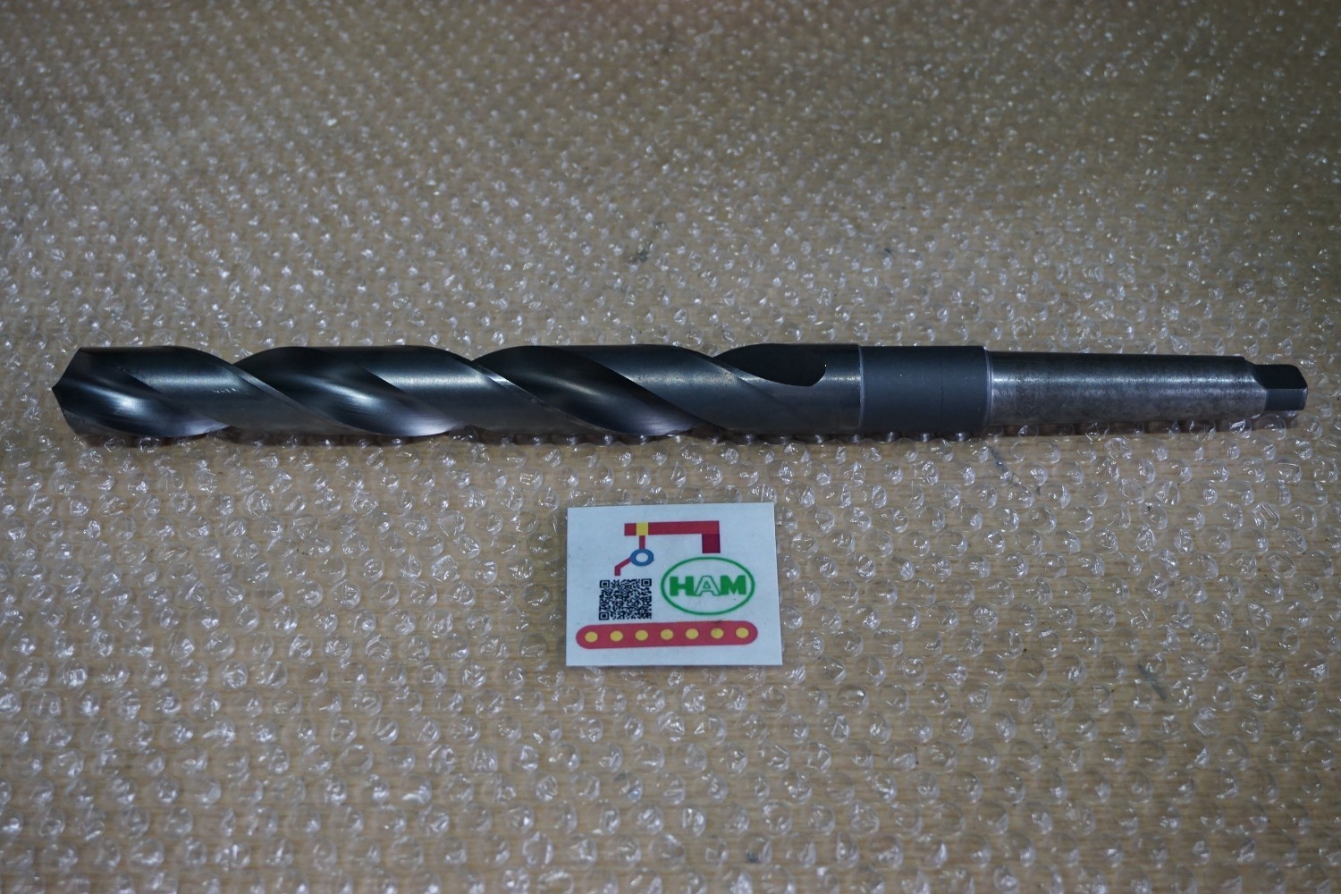 中古Taper shank drills 【テーパーシャンクドリル】  φ35mm, 全長:295mm NACHI(不二越)