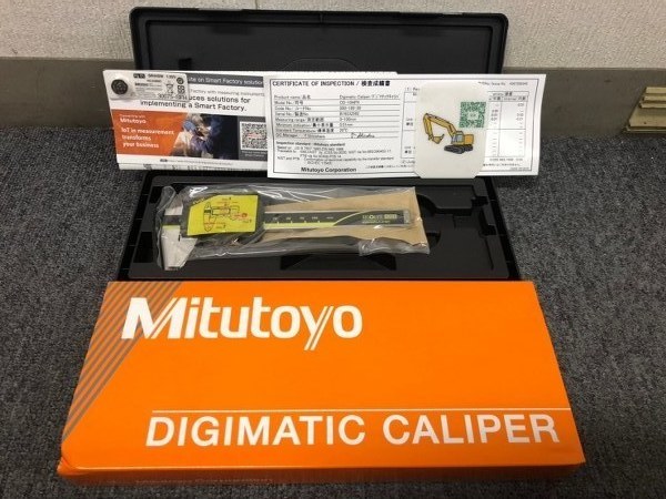 中古Vernier caliper 【デジマチックノギス】NO.500-302(0.01-200mm) ミツトヨ/Mitutoyo