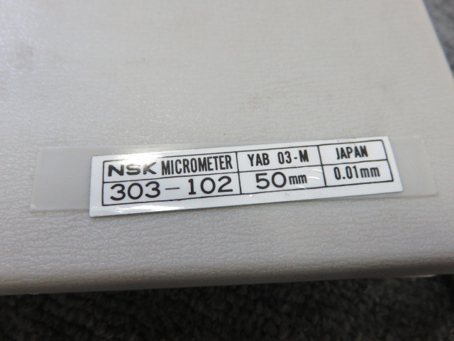 中古Outside micrometer YAB03-M NSK