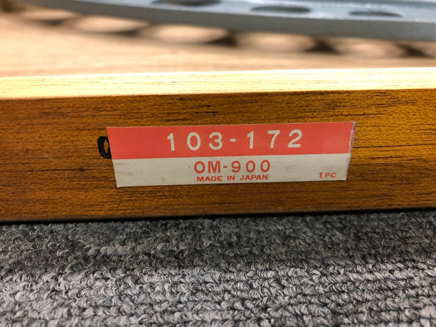 中古Outside micrometer 【マイクロメータ】OM-900 MITUTOYO