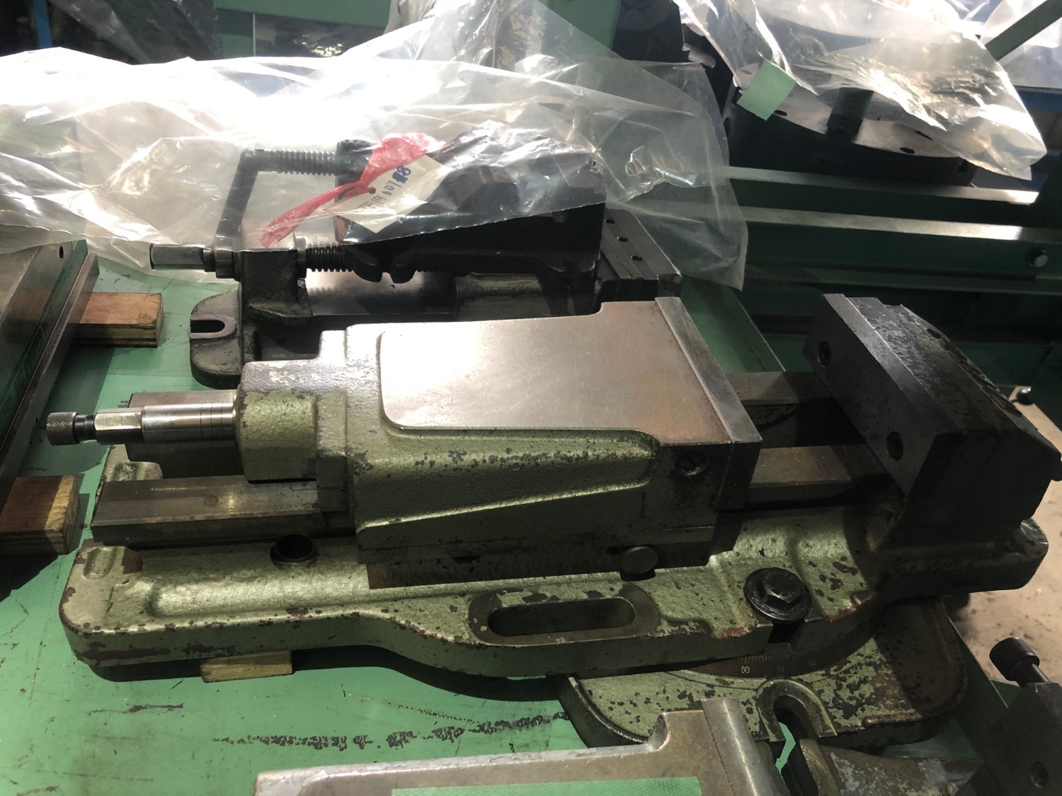 中古Hydraulic vise [油圧マシンバイス]TK-150HVS TAKEDA