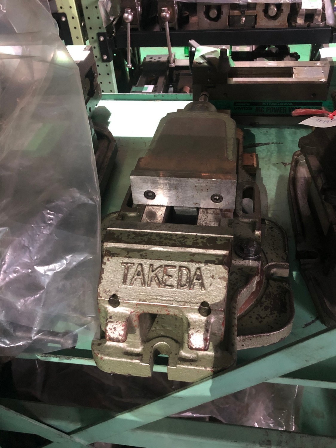 中古Hydraulic vise 【油圧バイス】TK-175HVS 武田 / TAKEDA