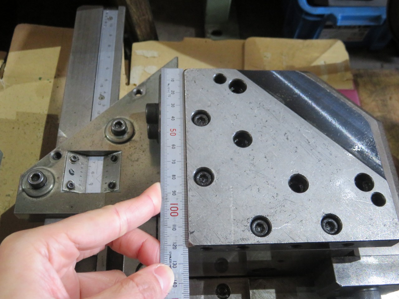中古Goods for Notching Machine(Corner Notcher) [コーナーシャー金型]幅120ｍｍの切り欠き型 Unknown