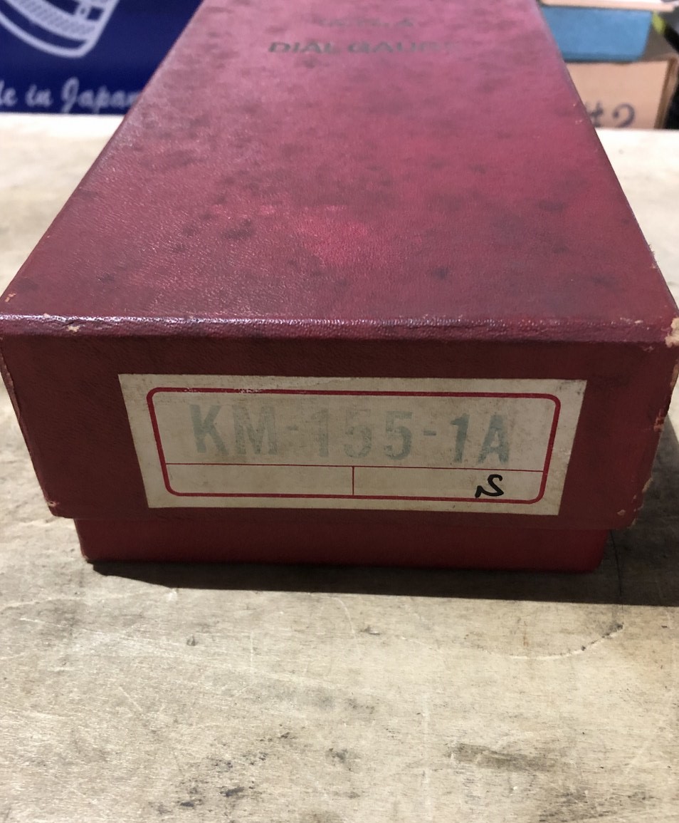 中古Dial gauge(Dial indicator) [ダイヤルゲージ(DIAL GUAGE)]KM-155-1A TECLOCK