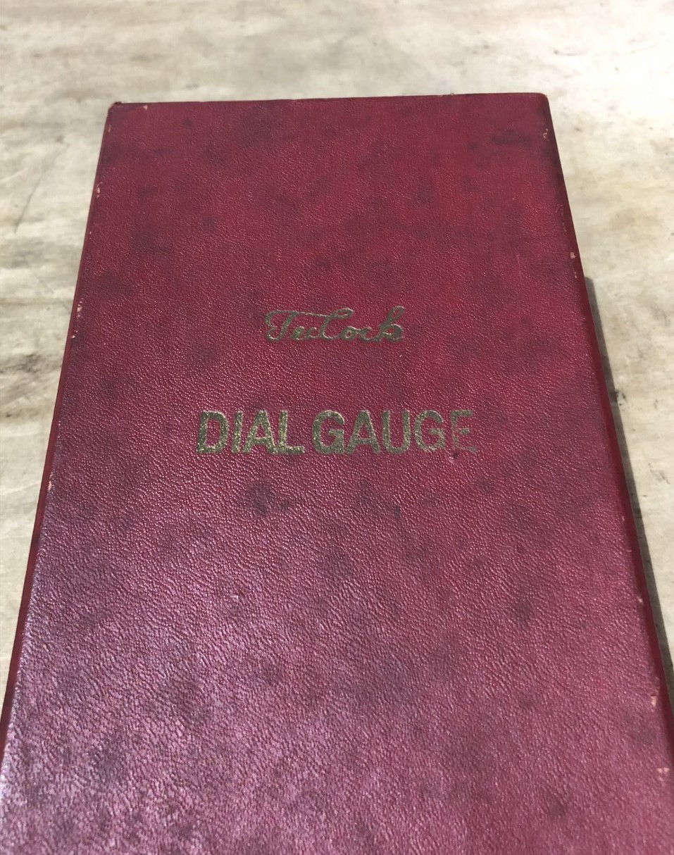 中古Dial gauge(Dial indicator) [ダイヤルゲージ(DIAL GUAGE)]KM-155-1A TECLOCK