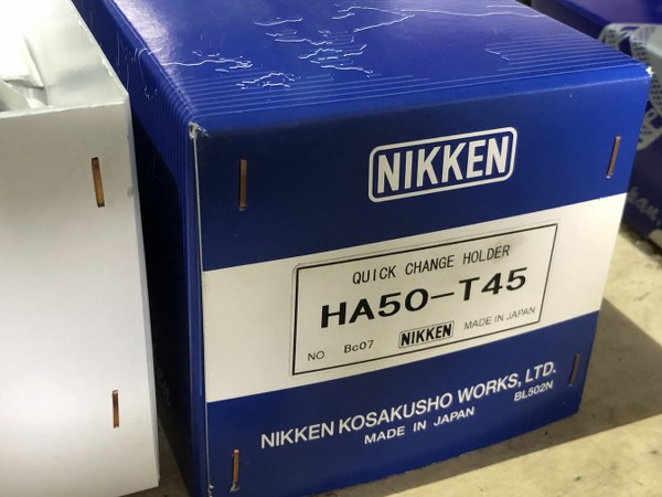 中古その他ツール保持具 【クイックチェンジホルダ】HA50-T45 NIKKEN/日研