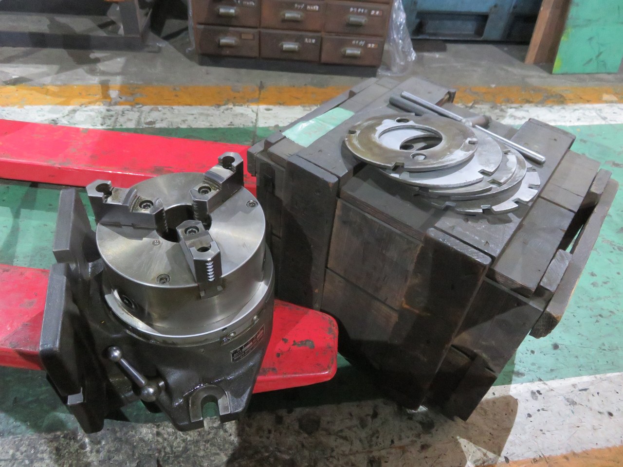 中古Table・Index・surface plate・Angle plates [ロータリスーパーインデックス]SRI-150 NIKKEN